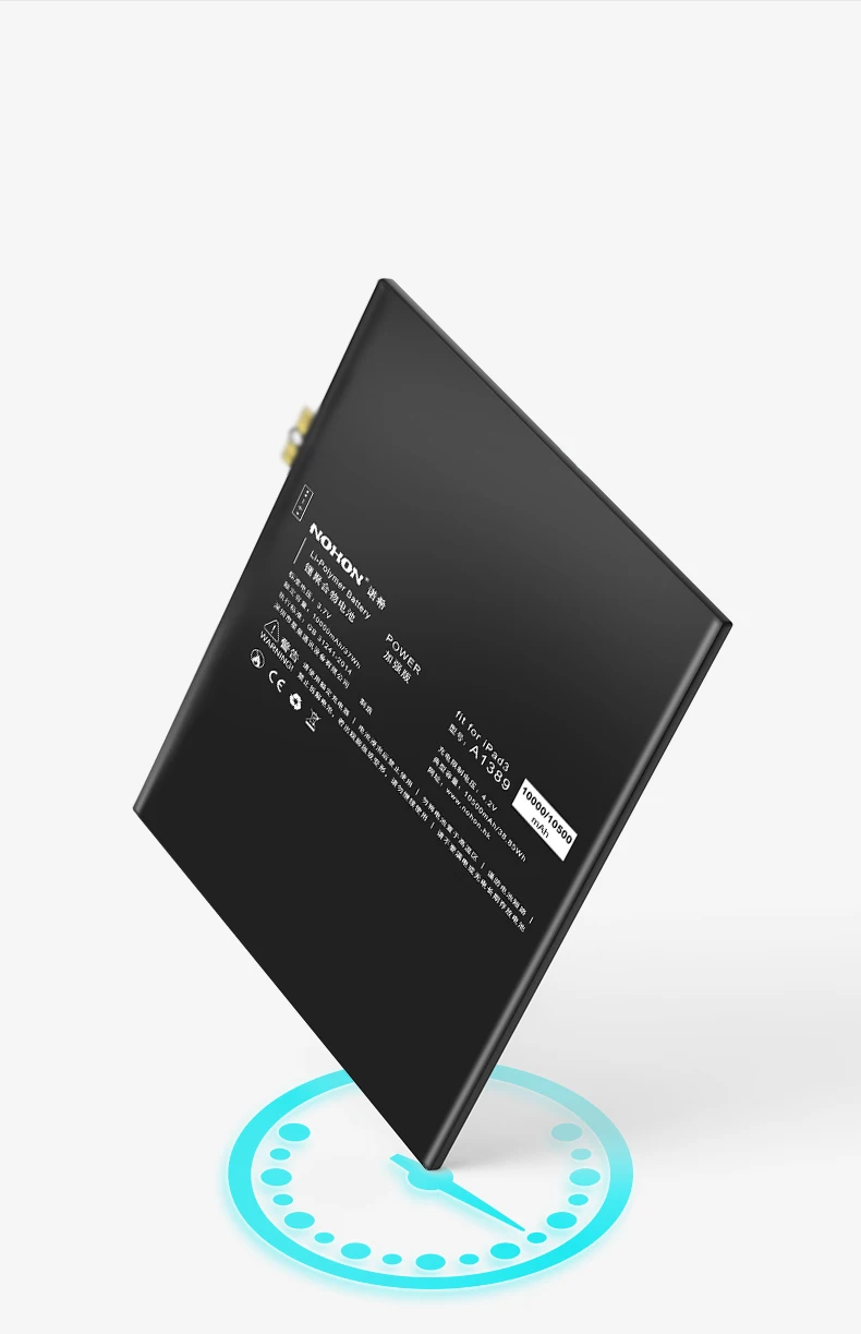 Nohon Батарея для iPad 3 4 A1389 10500 мА/ч, 3RD A1403 A1416 A1430 A1430 A1433 A1458 iPad3 iPad4 акумуляторная батарея для Apple iPad 3 4 Батарея