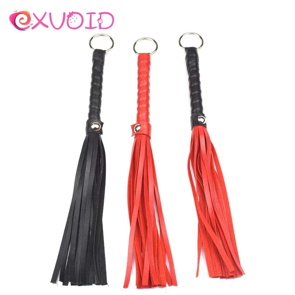 EXVOID кнут из кожи сексуальный SM бондаж экзотические игрушки флоггеры секс-игрушки