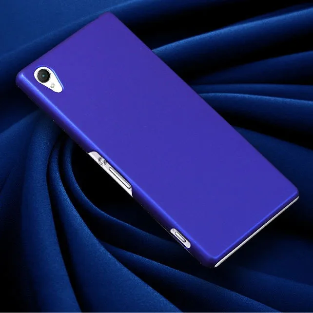 Для Sony Xperia Z1 L39H C6902 C6903 C6906 матовый Резина Матовая Жесткий чехол для телефона капот