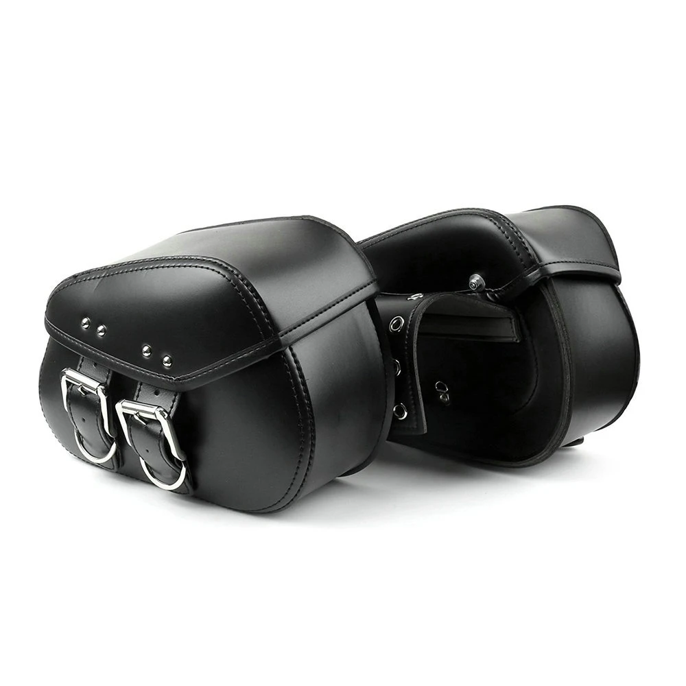 Универсальная мотоциклетная сумка боковые сумки кожаная багажная для мотоцикла