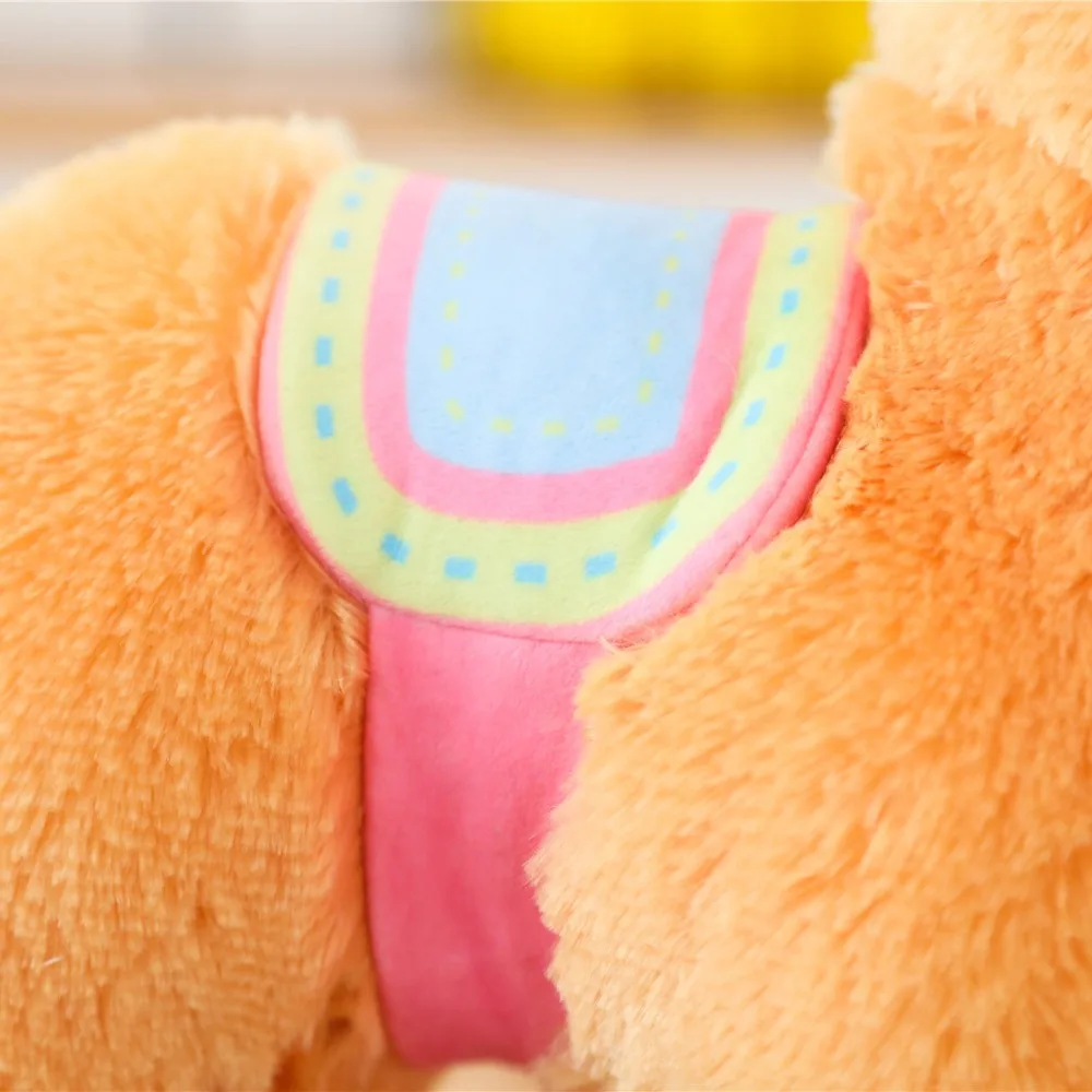 Очаровательная плюшевая игрушка альпака мягкие животные Альпака однотонная