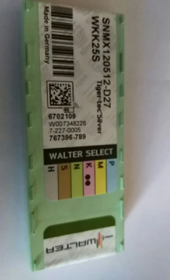 Карбидная вставка SNMX120512 D27 WKK25S 10 шт.|insert|insert carbide |
