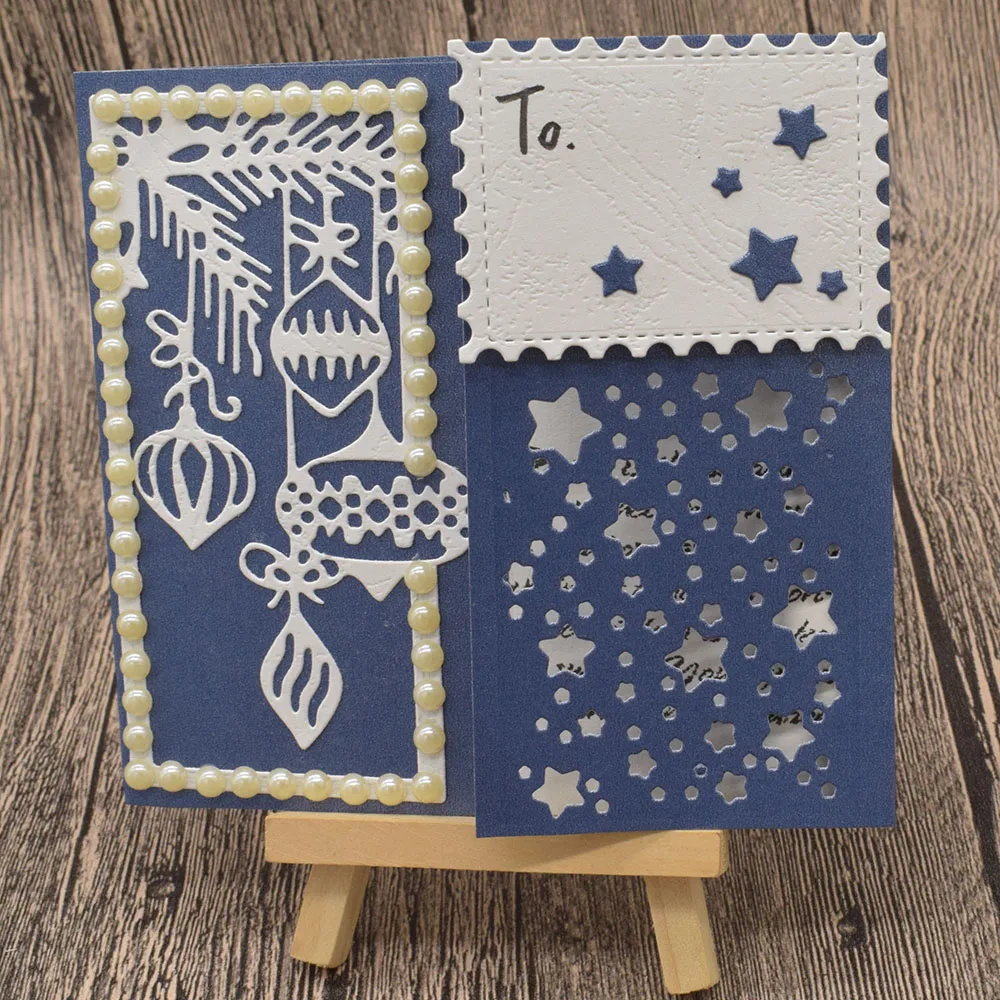 Звезда рамка металла резки штампы для скрапбукинга бумага карточка альбом