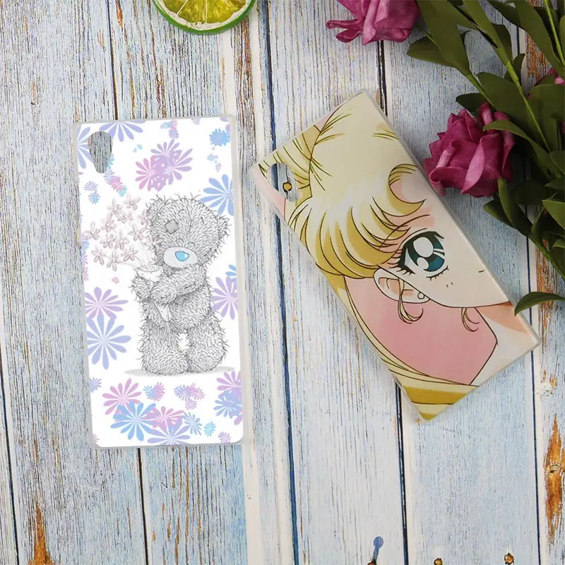 Binful Cute Me To You Bear Прозрачный чехол для Sony Xperia Z3 Z5 Premium M4 Aqua M5 X XA XA1 C4 C5 E4 E5 XZ XZ2 Compact Plus |