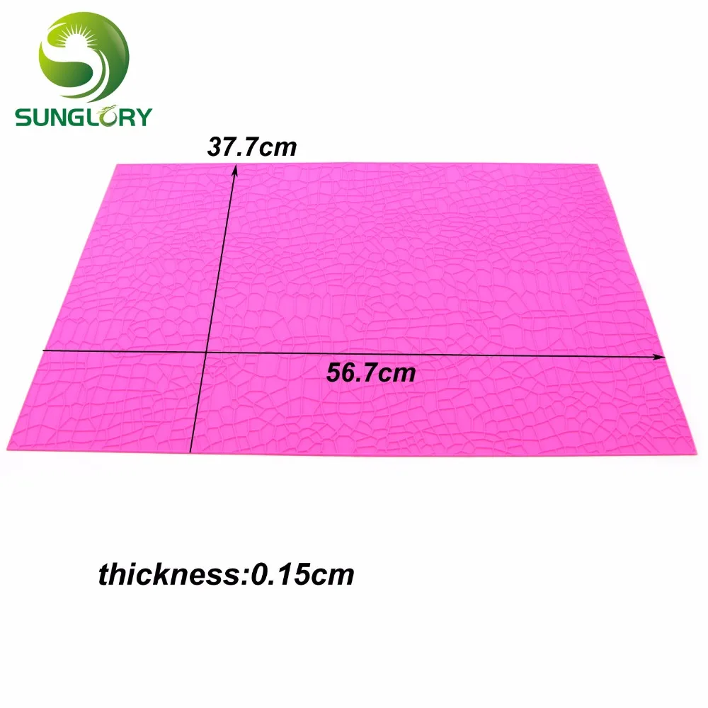 Свадебное украшение коврик под кожу крокодила силиконовая кружевная 3D форма