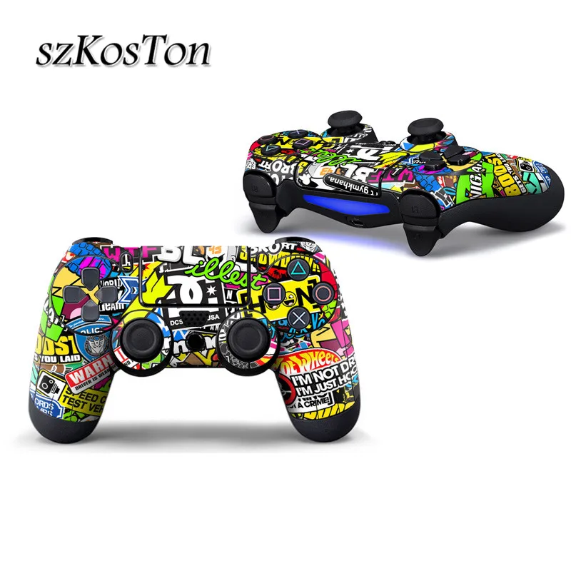 Защитный чехол-наклейка для sony Playstation 4 Cotroller Lights чехол против пыли наклейка s для Playstation 4 наклейка аксессуары
