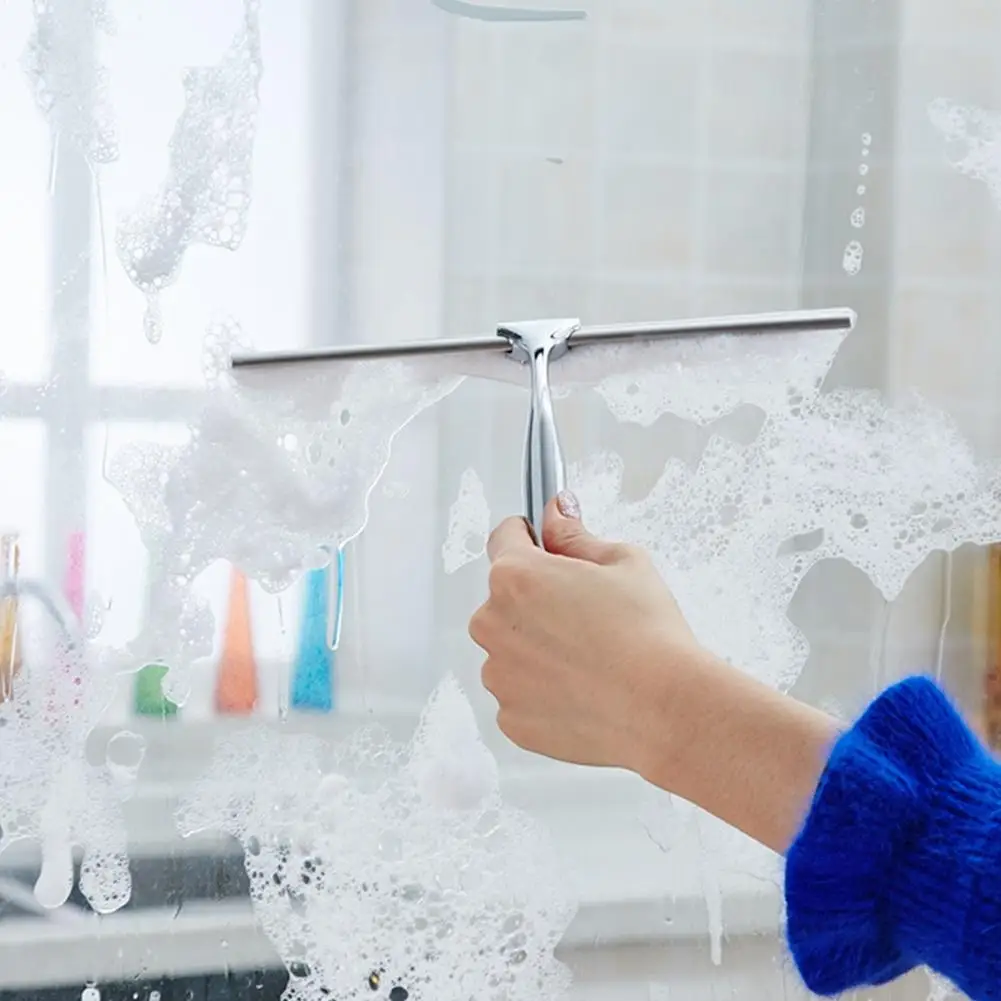 Adeeing стеклоочиститель из нержавеющей стали для ванной комнаты оконная щетка с