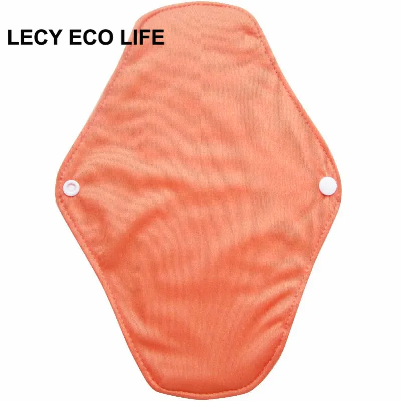 LECY ECO LIFE моющиеся гигиенические салфетки прокладки для менструального периода, 10 цветов mama прокладки с органическим бамбуковым хлопком внутри