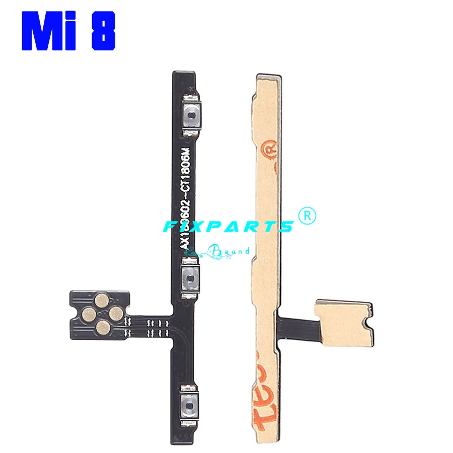 Кнопки включения/выключения звука гибкий кабель Xiaomi mi 3 mi 4 mi 8 SE mi 8 mi 6 mi 5 M5 mi 4i mi 4c mi 4S mi 5 6x Note кнопки питания/громкости
