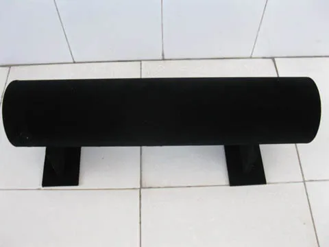 Бесплатная доставка 1 шт. новый черный бархатный витринный стенд для головы |