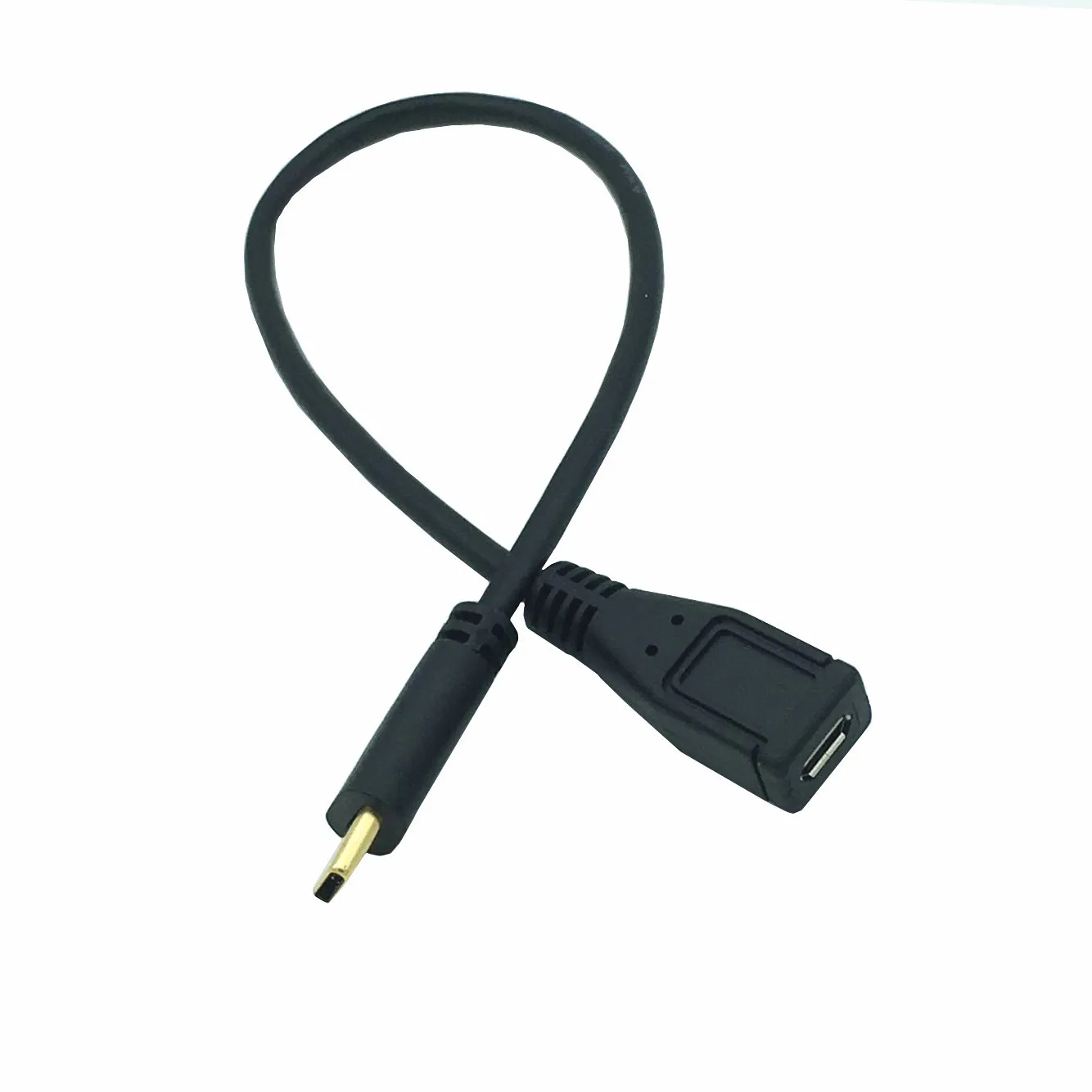 Позолоченные Тип C революция Micro5pin женский телефон кабель адаптер USB 3