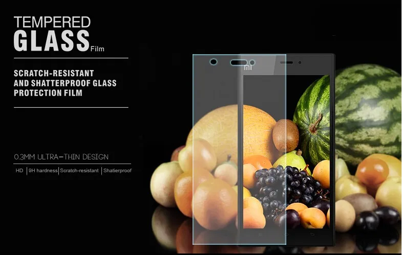 Закаленное стекло для Xiaomi Redmi Note 4 4X Pro Защитная пленка экрана Note2 3 2 3S Mi3 Mi4 Mi5 Mi6|glass