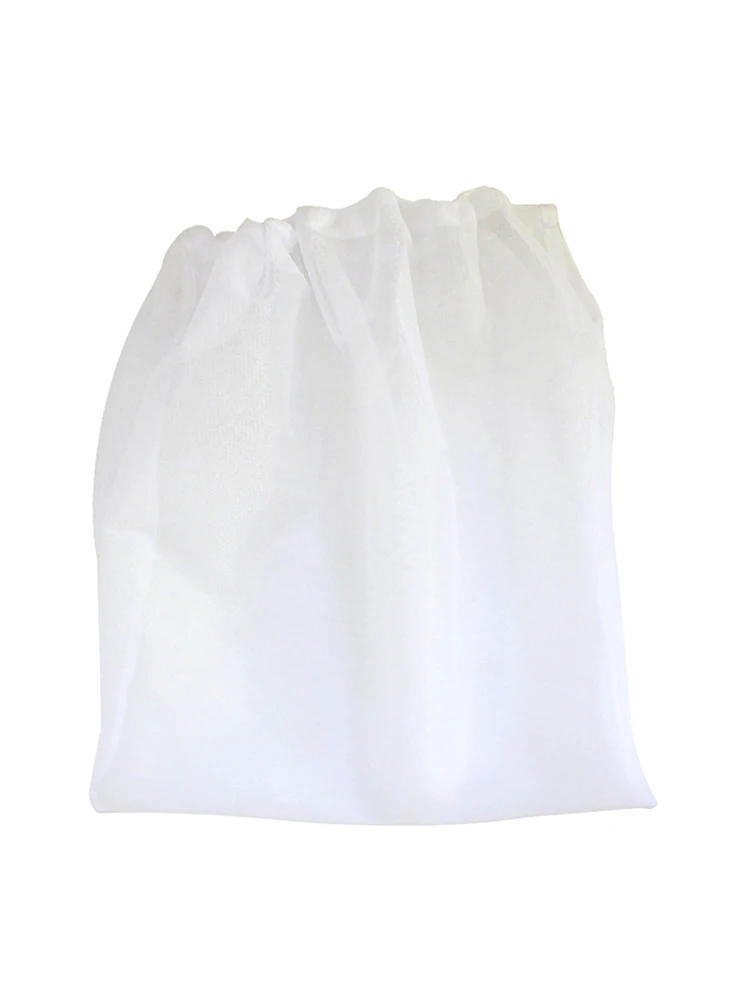 2 Size Milk Nylon Mesh Food Strainer Reusable Nut Tea Milk Fruit Juice Filter Bag Coffee Mesh Bag Net Kitchen Accessories