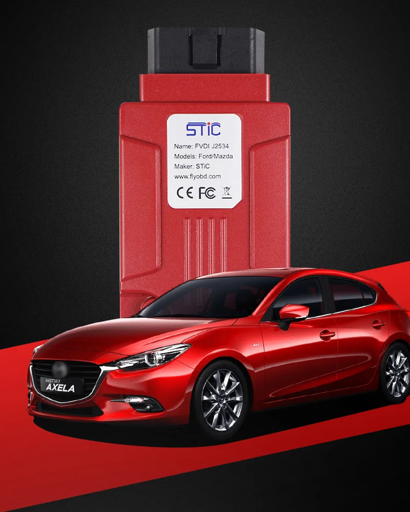 Новейшая модель; FVDI J2534 для vcm для mazda отдел для документов Forscan диагностический инструмент лучше, чем ELS27 ELM327 VCM2
