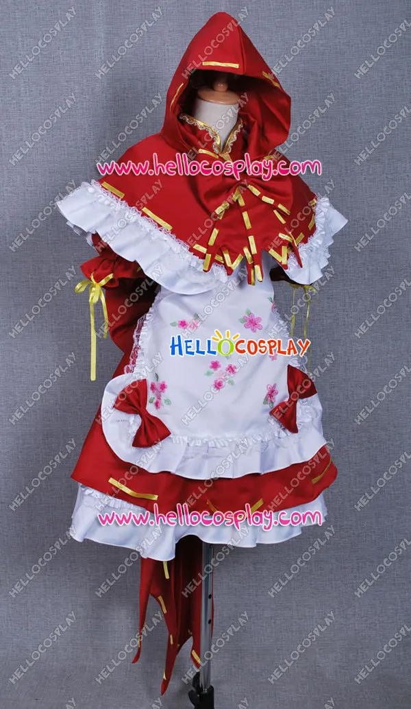 Vocaloid 2 платье проект Diva 2nd Hatsune Miku красная шляпа костюм H008|hatsune miku costume|costume costumecostume