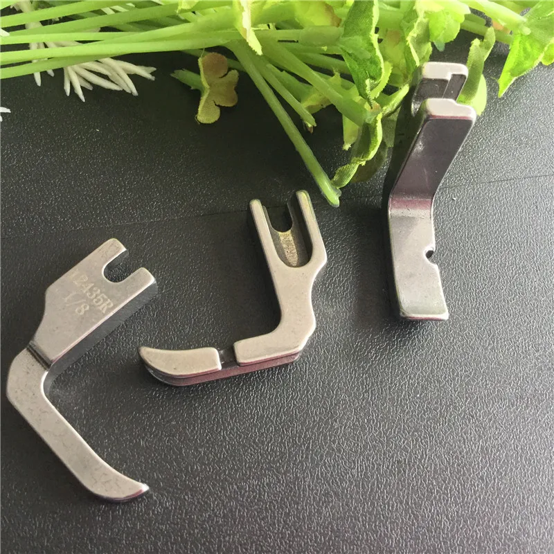 Industrial sewing machine parts presser foot flat car 12435R (P31C) all steel right grooved | Дом и сад