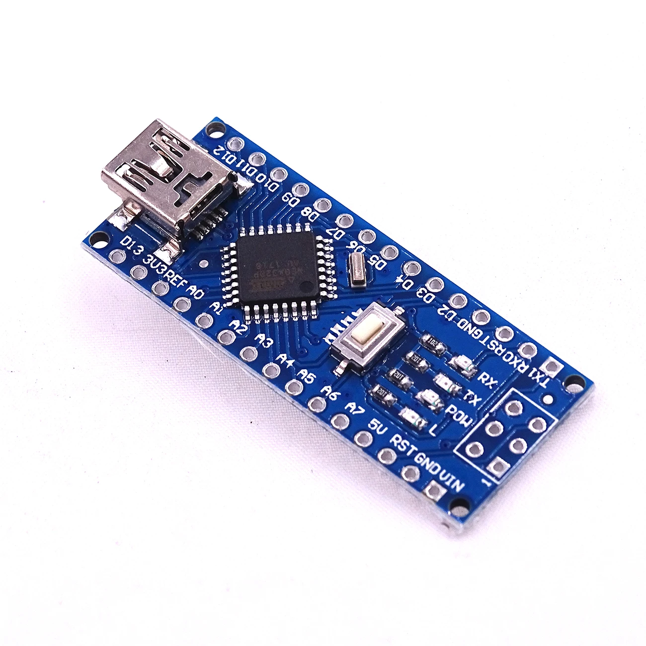Контроллер Nano 100 Atmega328P совместимый с USB драйвером CH340 16 МГц без кабеля для Arduino 3 0
