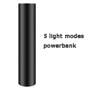 18650 Black 2600mAH USB Перезаряжаемый мини-светодиодный фонарик 350 люмен 5 Вт 5 световых режимов маленький карманный фонарь ручка EDC светодиодный фонарик Powerbank функция - Испускаемый цвет: 18650 Black 2600mAH