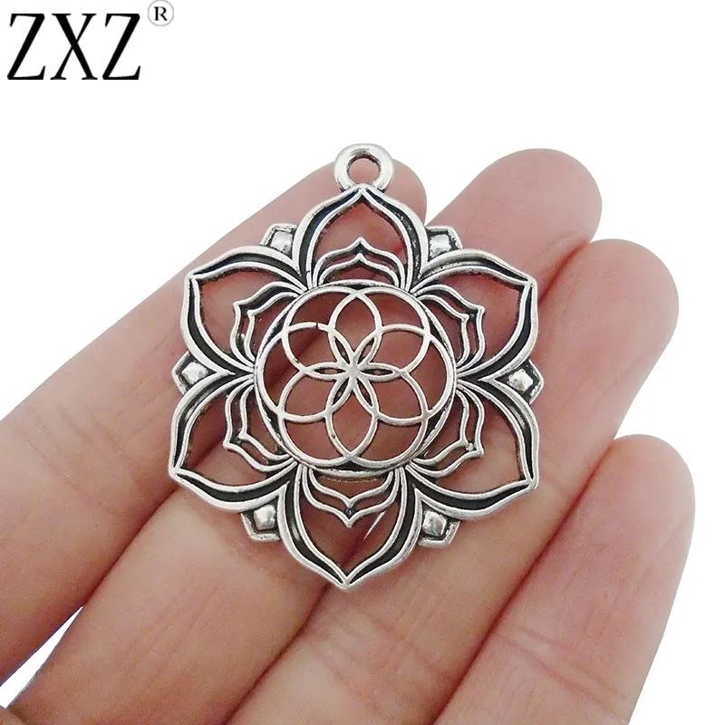 

Подвески для изготовления ювелирных изделий ZXZ, 43x35 мм, 5 шт.