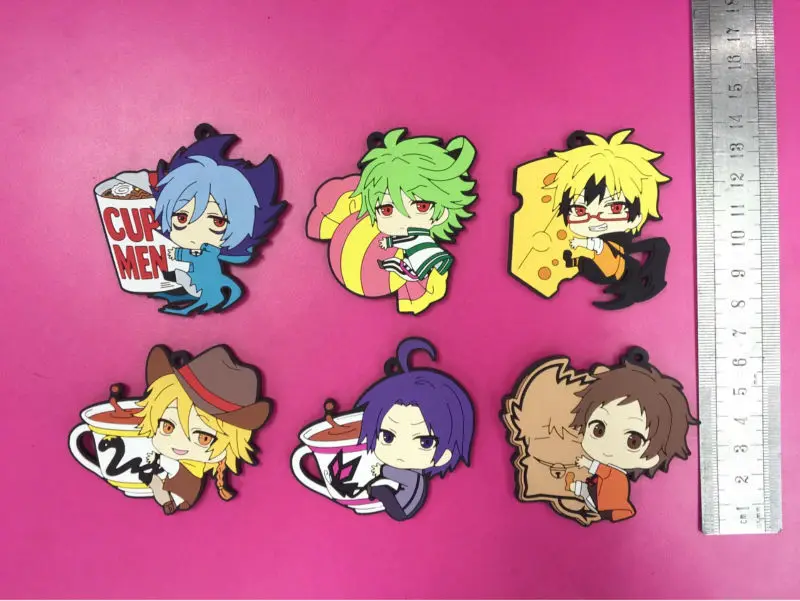 10 шт./партия Аниме Servamp цифры sleepy ash Куро сирота Mahiru Alicein Mikuni ПВХ Рисунок телефон