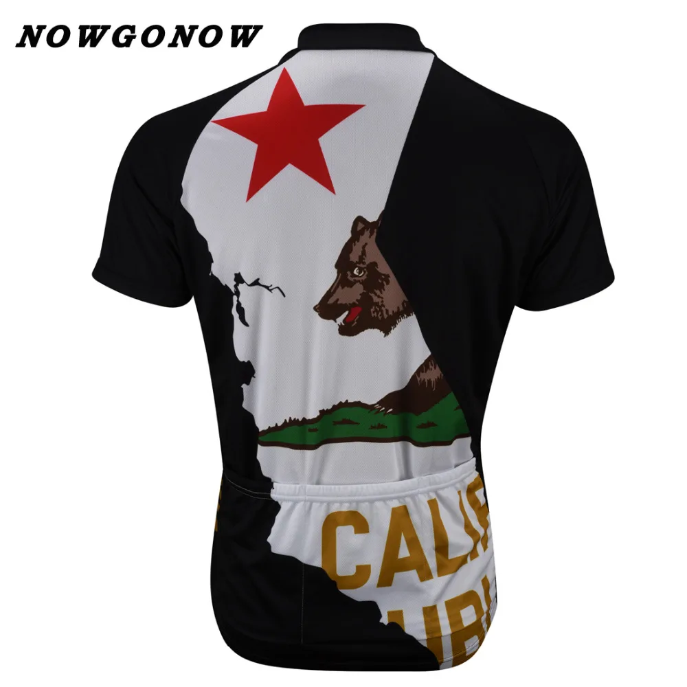 NEW 2017 Road Mountain CALIFORNIA BEAR Classical Team Bicycle Bike Cycling Jersey / Wear Clothing Breathable JIASHUO Customized | Спорт и