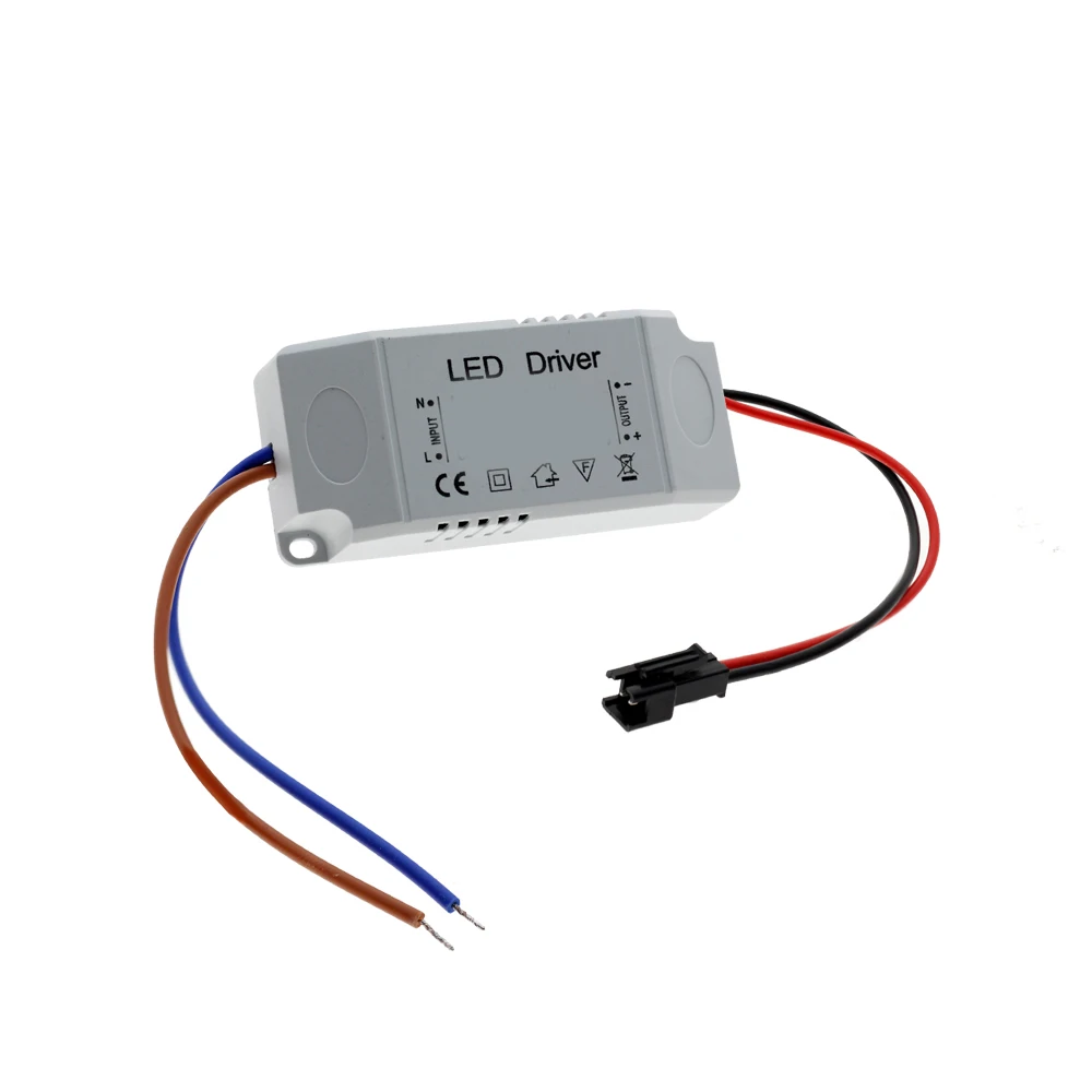 Type 1 Светодиодный драйвер 1-3W 4-7W 8-12 Вт, 18-25 Вт 25-36 Вт AC85-265V светильник ing трансформатор для Светодиодный Панель светильник/вниз светильник/Точечный светильник драйвер - Цвет: Type 1