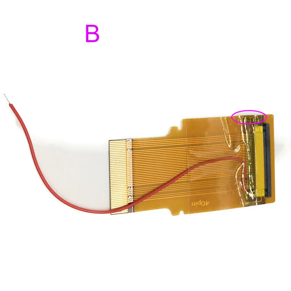 6 шт 32Pin 40 Pin A & B для GBA ленточный кабель AGS 101 с подсветкой Highlit адаптер экран мод|pin