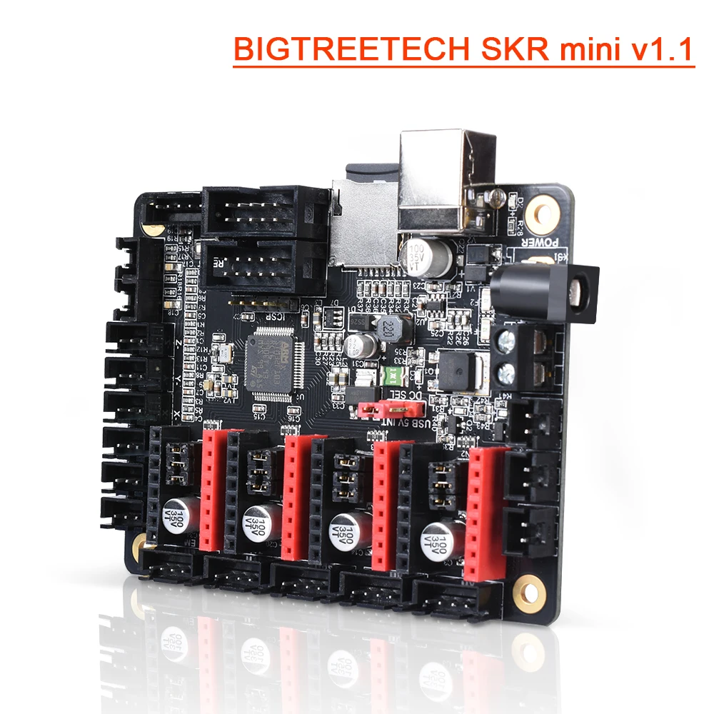 32 битная материнская плата BIGTREETECH SKR MINI V1.1 с открытым исходным кодом и драйвером