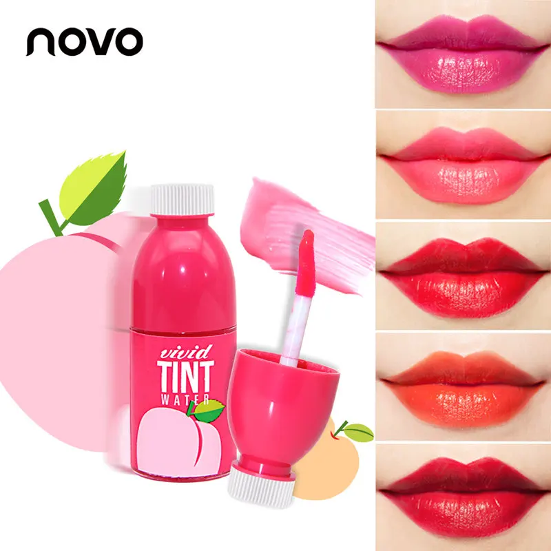 Блеск для губ NOVO Vivid жидкая помада с антипригарным покрытием 24H|Блеск губ| |