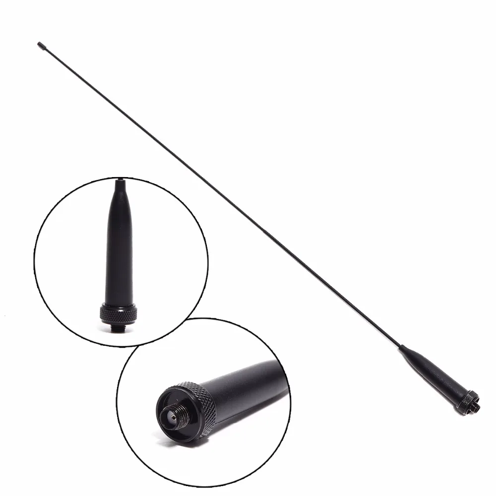 ABBREE AR-776 SMA-Female Solid титановая антенна 144/ 430 МГц двухдиапазосветильник для Baofeng UV-5R