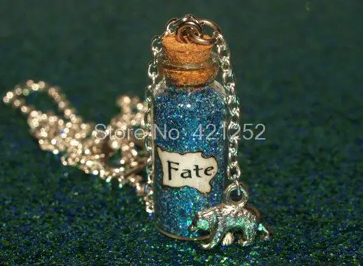 12 шт. ожерелье с подвеской в виде стеклянной бутылки | Украшения и аксессуары