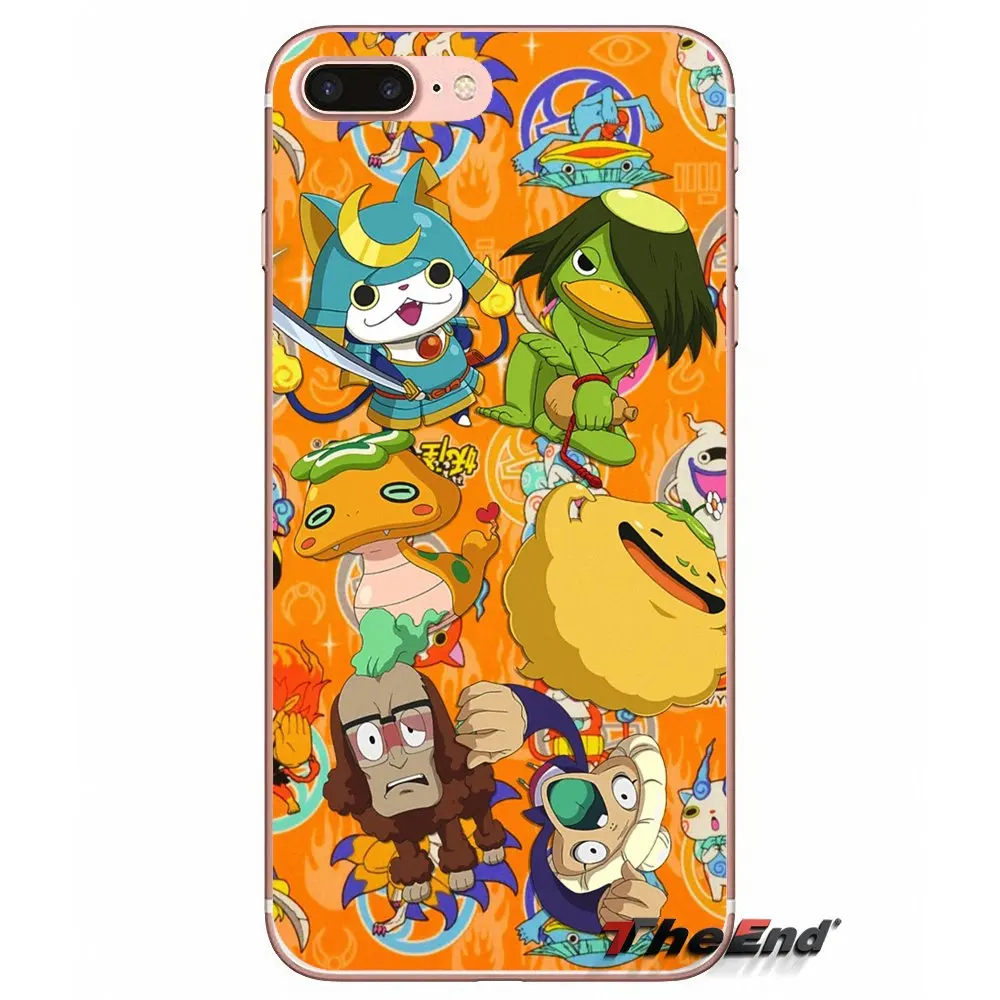 Для HTC One M7 M8 A9 M9 M10 E9 Plus Desire 630 530 626 628 816 820 Motorola G G2 G3 Like Yo Kai часы youkai прозрачный ТПУ