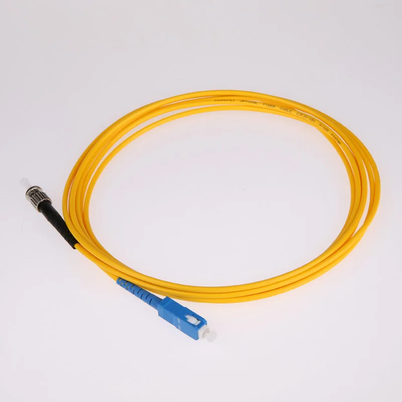ST SC одномодовый оптоволоконный Соединительный кабель волоконно оптический SM