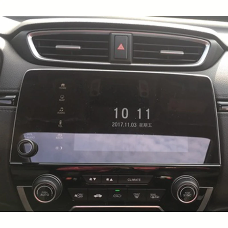 7-дюймовая Стальная Защитная пленка для экрана GPS-навигации Honda CRV EX EX-L 2017 2018