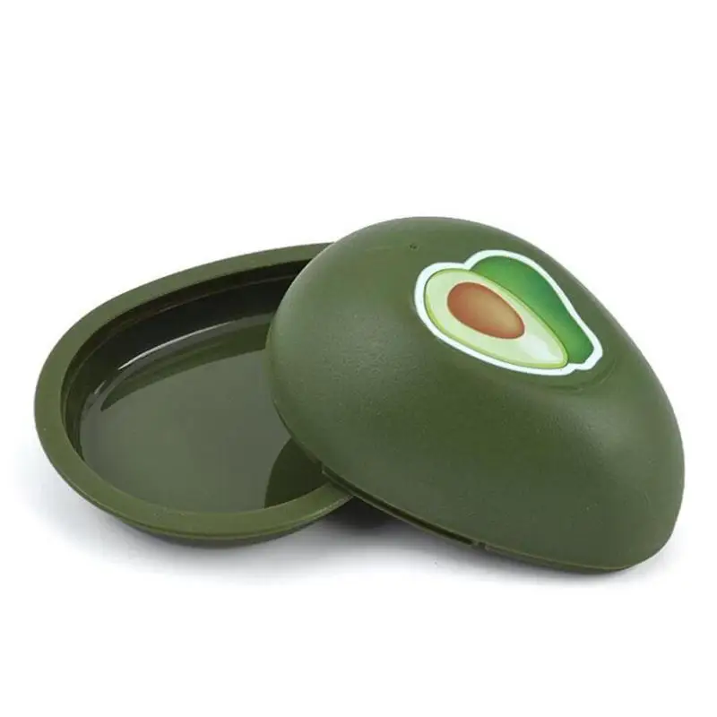 

Пластик авокадо Еда герметичный ящик для хранения банок Сохранение банок Кухня холодильник хранения Организатор Контейнер Чаша