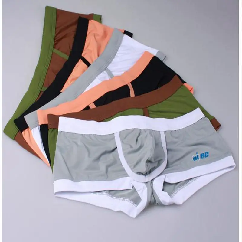 4pcs/lot Brand men boxers underwear Aibc man body shaping boxers trunk sculpting underwear medical varicocele boxers shorts