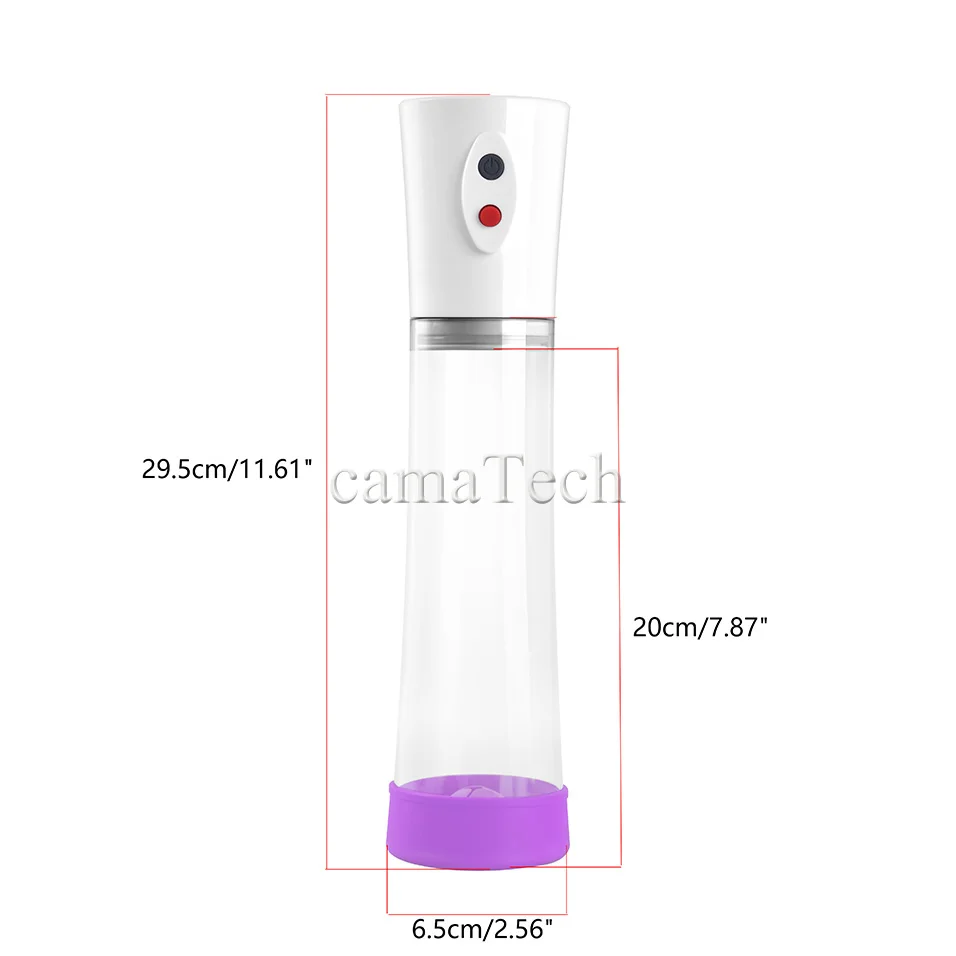 Электрический насос для увеличения пениса автоматический перезаряжаемый