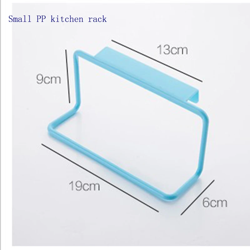 Small PP rack Креативная многофункциональная кухонная стойка для хранения гвоздей, вместительный дизайнерский шкаф, подвесные крючки для кофейного бара, вина, стиль U, 6 крючков - Цвет: Small PP rack