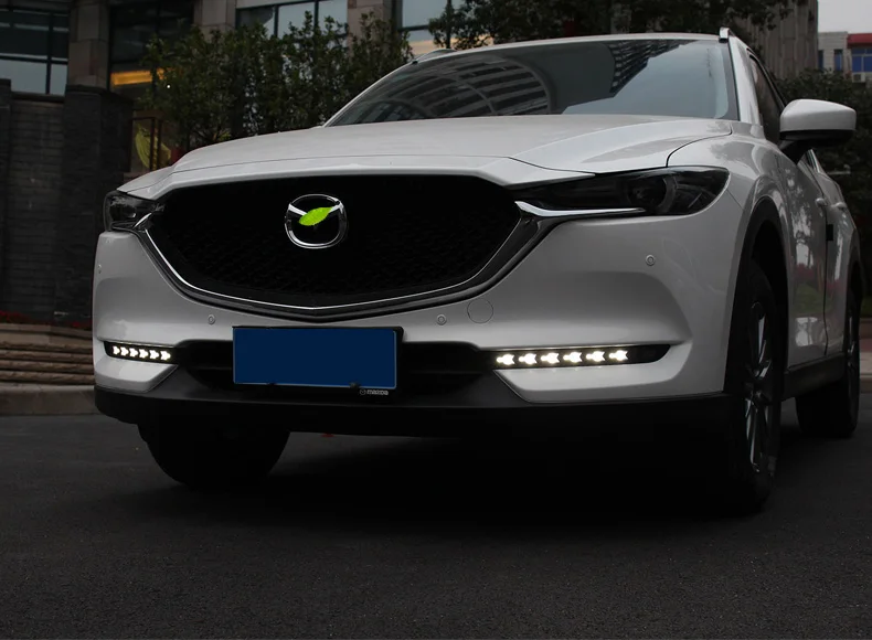 Lsrtw2017 светодиодный Автомобильные фары дневного света светильник для mazda CX-5 2nd generation