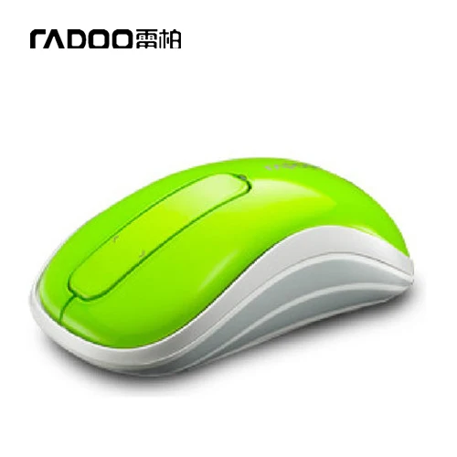 Зеленый Rapoo T120P беспроводная сенсорная мышь роликовая мышь офисная мышь для ноутбука компьютерная мышь - Цвет: Зеленый