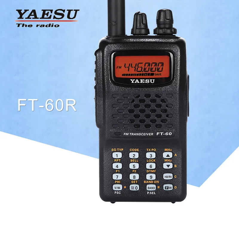 Иди и болтай Walkie Talkie “иди FT 60R двухдиапазонный 137 174/420 470 МГц FM двухстороннее радио
