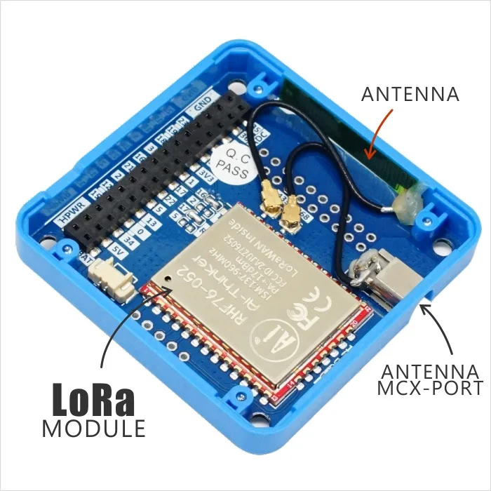 M5Stack New LoRaWAN Module 433/470MHz 868/915MHz with Internal Antenna STM32L052C8T6 Stackable ESP32 Board | Компьютеры и офис