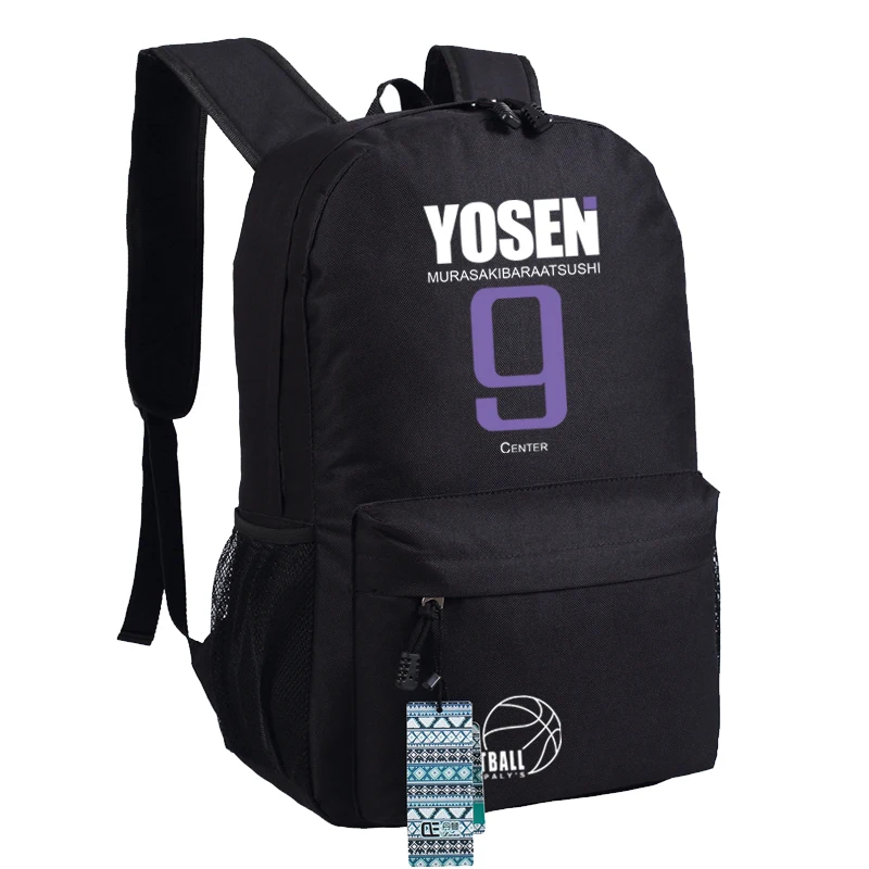 Tetsuya куроко Нет баскетбол Рюкзак Японии Аниме Акаси Seijuro Студент Ранцы Подарок