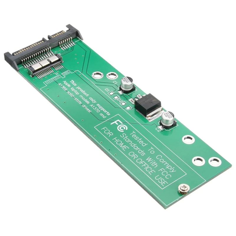 Адаптер для жесткого диска 12+ 6-pin для SATA 22-Pin SSD адаптер конвертер карта для Apple для MacBook Air 2010 2011 SSD