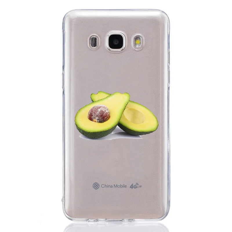 For Samsung Galaxy J1 J2 J3 J5 J7 prime J120 J320 J330 TPU Colorful Soft Fruits pineapple Painted Desig Cover Case Fundas E342 |