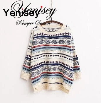 2015 Winter Poncho Women Sweater A21 Sen Female National Wind Jacquard Fall Hot New Loose Big Code Women's Jacket 0820 | Женская