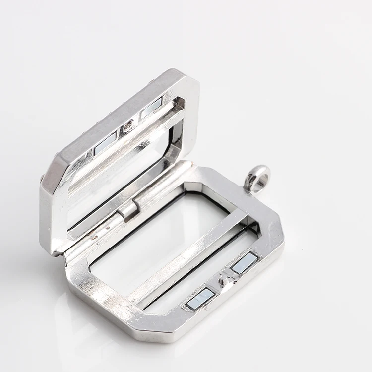 5 шт./лот Новое поступление подвеска медальон из полухрустального стекла с