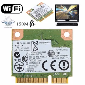 Беспроводная мини-карта PCI-Express Bluetooth V4.0, Wi-Fi, для Atheros AR5B225, DELL DW1703 CN-0FXP0D-U1JA