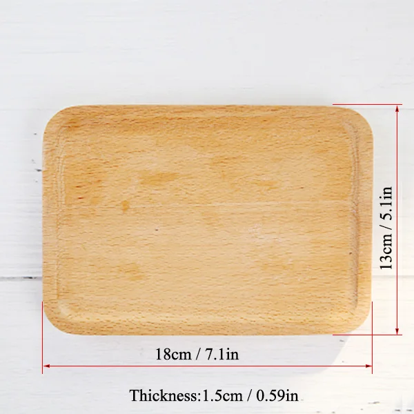 Square dish Буковая тарелка, круглая квадратная форма для выпечки, десерт, фруктовый лоток для хранения, Кейт, лакомство, изысканная еда, реквизит для фотографий, аксессуары для студии - Цвет: Square dish