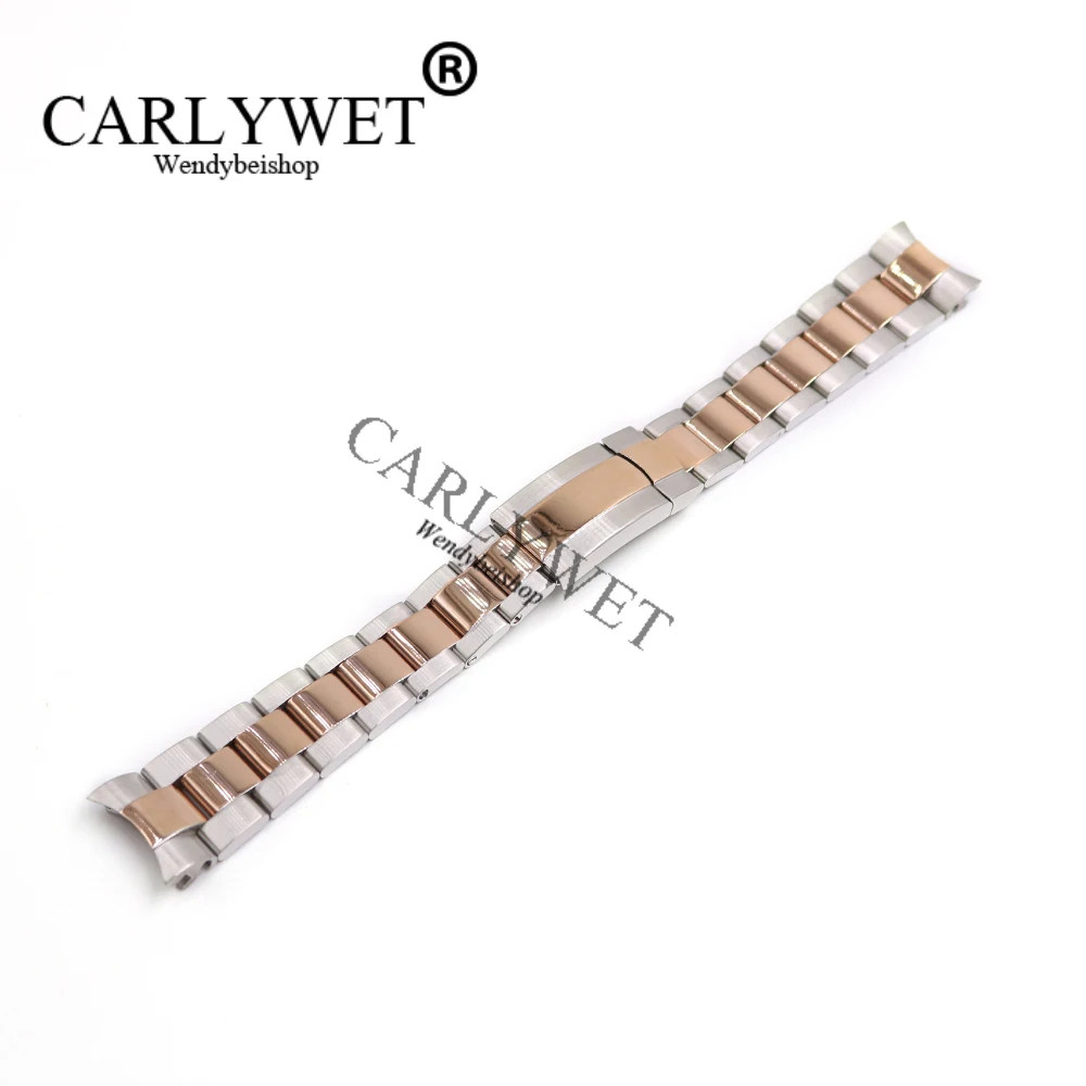 CARLYWET 20 мм 316L нержавеющая сталь твердые изогнутые концевые винтовые звенья